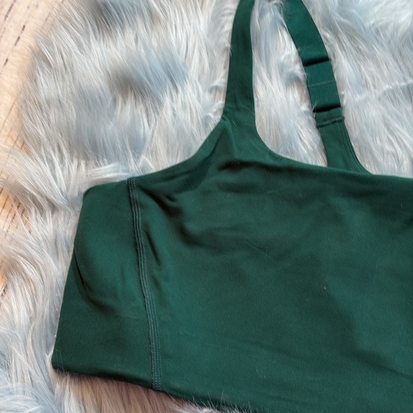NWT Free People Movement X Hatch Never Better Square Neck Garden Green Bra M - Picture 3 of 10